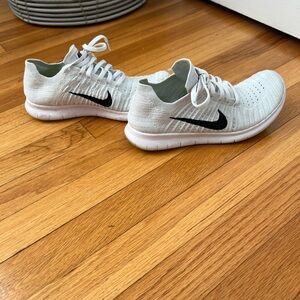 Nike White Running Shoes